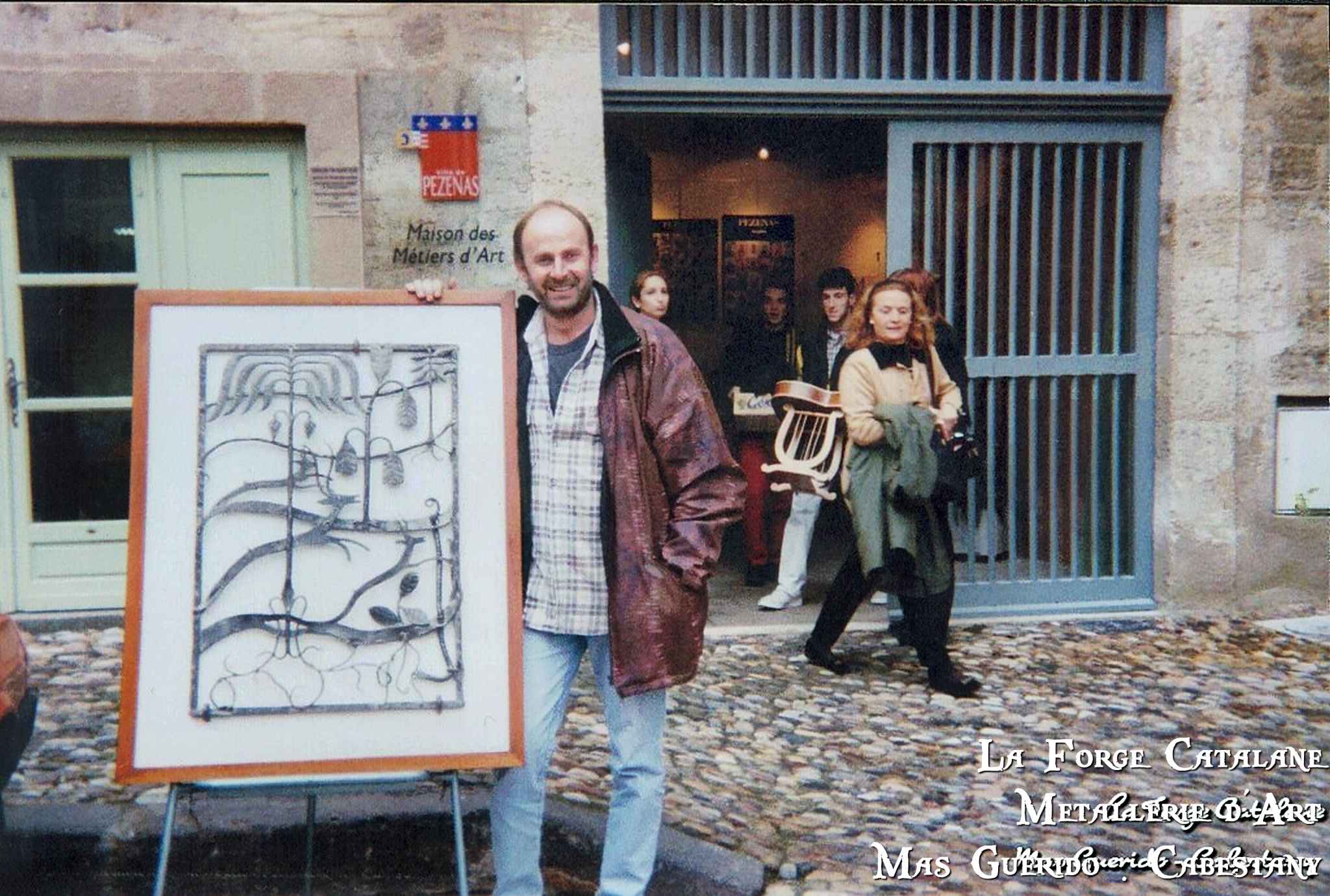 Concours des arts et metiers 1er prix 1997 forge catalane 1.jpg